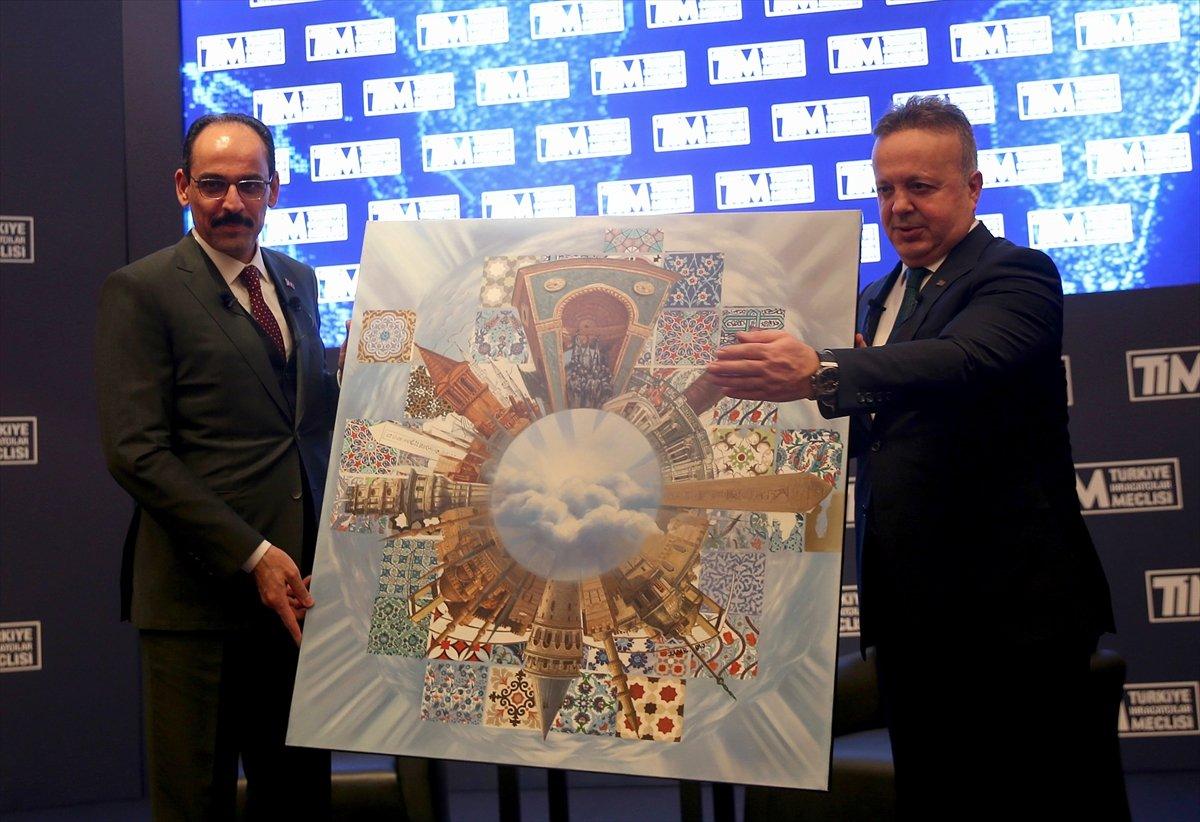 Cumhurbaşkanlığı Sözcüsü Kalın, TİM toplantısında açıklamalarda bulundu