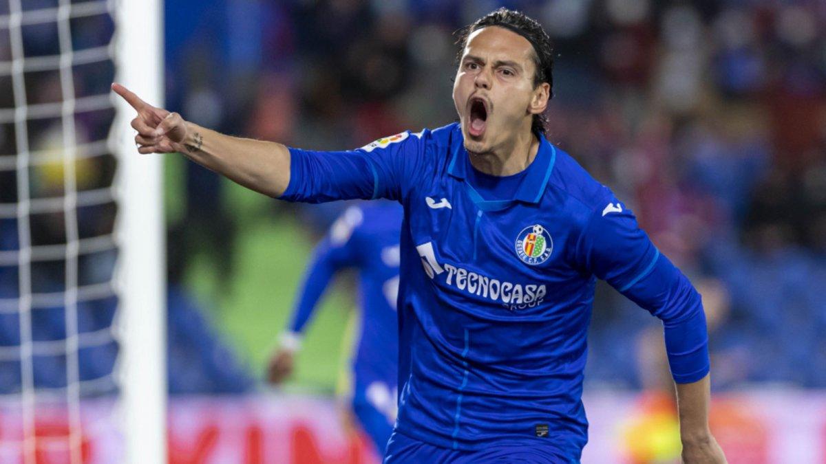 Getafe ve Levante maçında Enes Ünal 2 gol attı