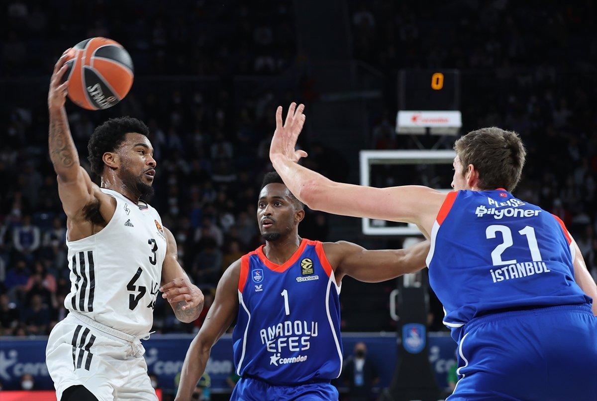 Anadolu Efes Euroleague' de LDCL Asvel'i yendi