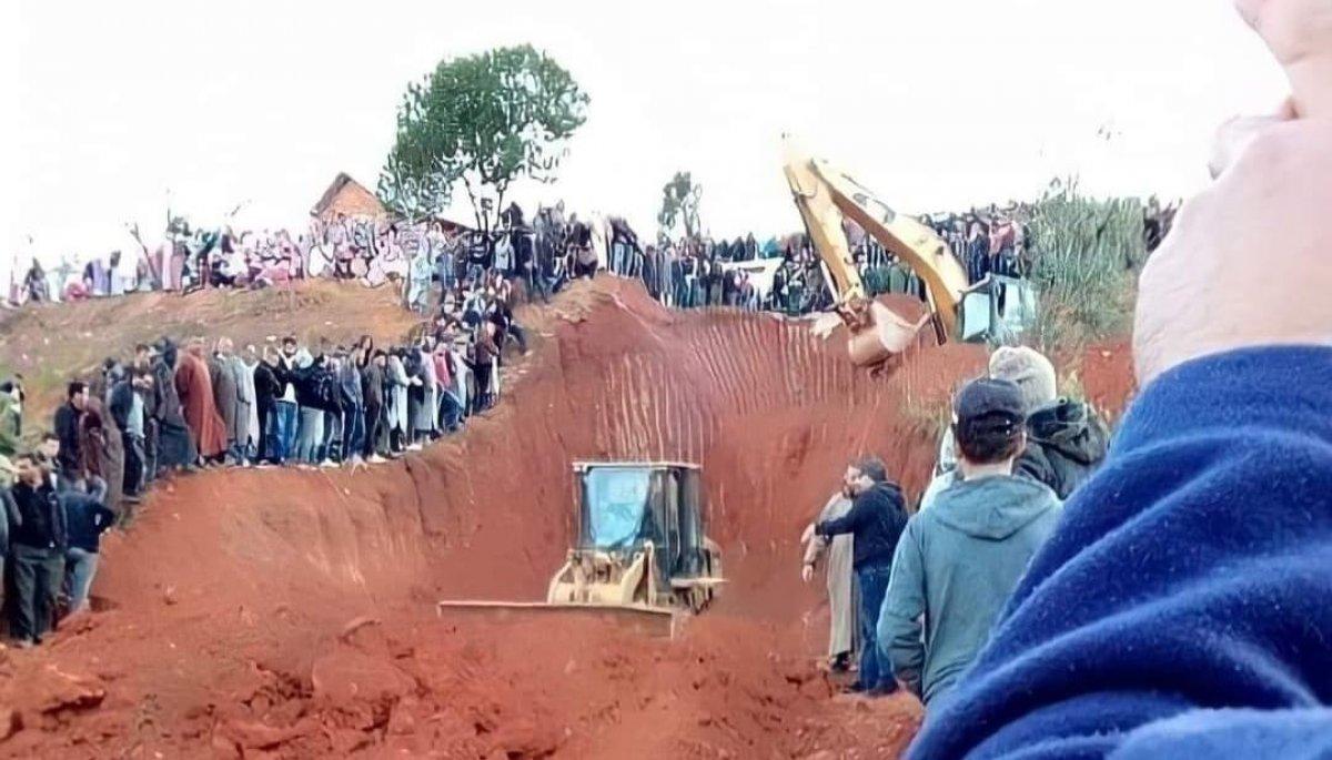 Fas'ta kuyuya düşen çocuk 90 saattir kurtarılmayı bekliyor