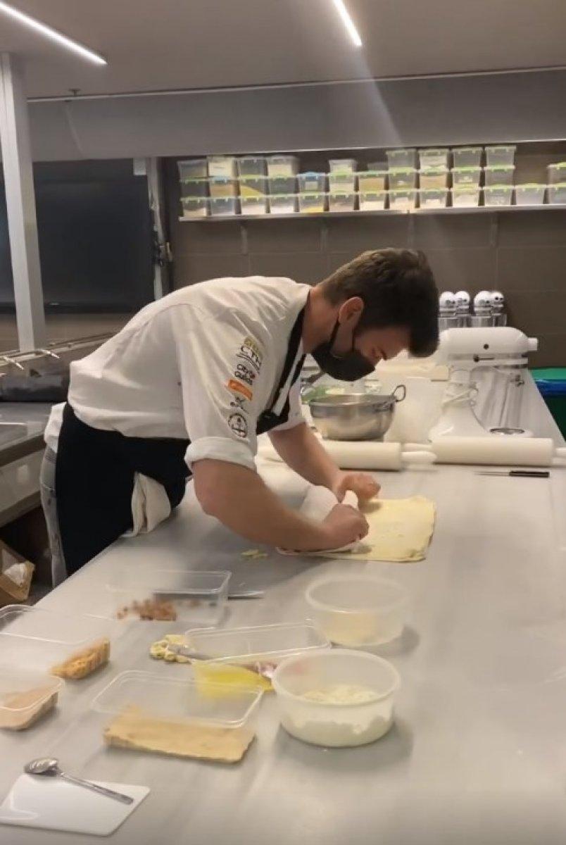 Kıvanç Tatlıtuğ tatlı yaptı