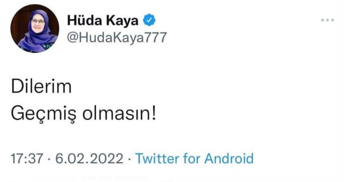 AK Parti Genel Başkan Yardımcısı Ömer Çelik'ten Hüda Kaya'ya tepki