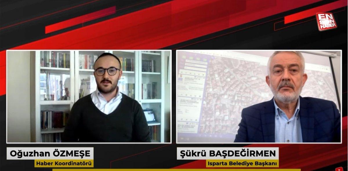 Isparta Belediye Başkanı Başdeğirmen: Elektrik kesintileri sonrası can kaybı yaşanmadı