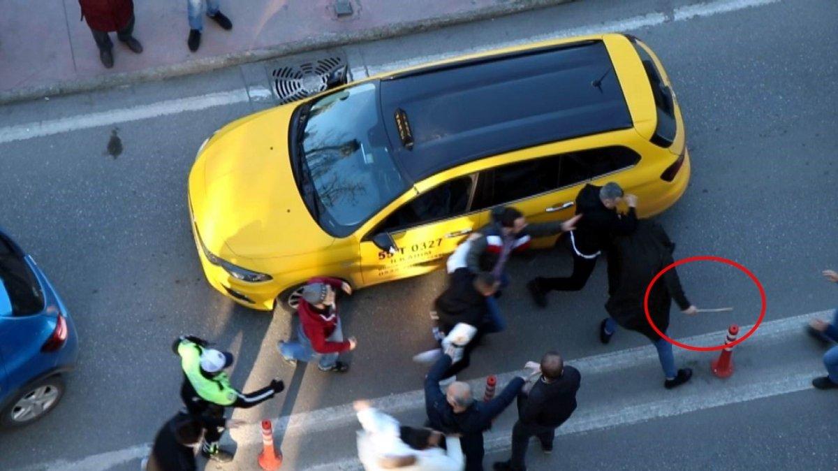 Samsun'da trafikte korna kavgası