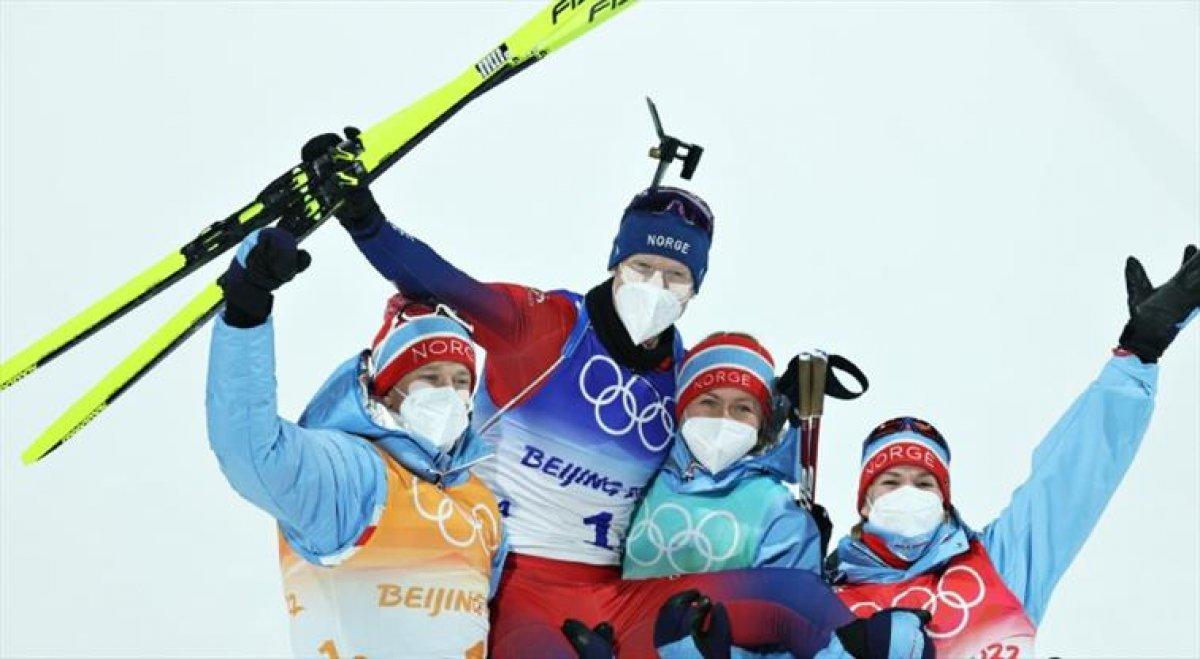 Pekin Kış Olimpiyatları'nda Norveç, ikinci günü de zirvede bitirdi