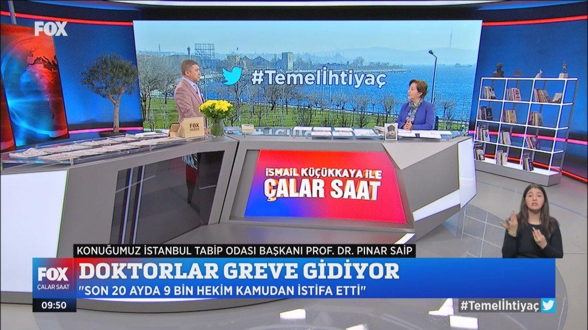 İstanbul Tabip Odası Başkanı Saip: Yarın polikliniklere gelmeyin