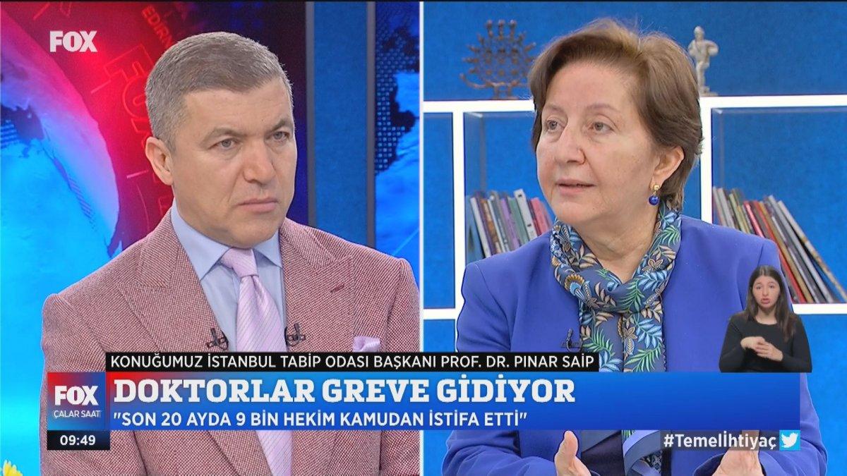 İstanbul Tabip Odası Başkanı Saip: Yarın polikliniklere gelmeyin