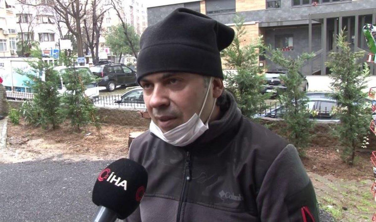 Kadıköy'de çöken yola düşen adam: Aşağısı korku filmi gibi