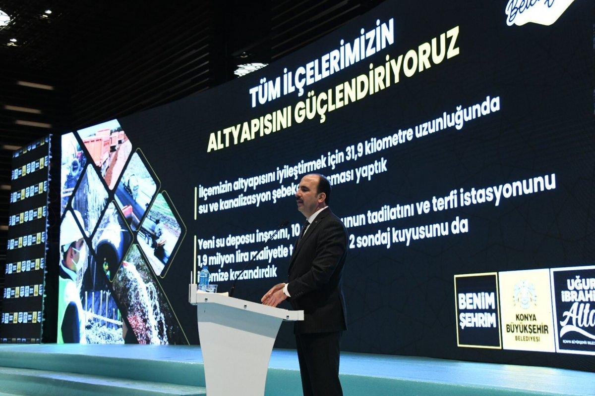 Uğur İbrahim Altay, Konya'ya yapılan yatırımları anlattı