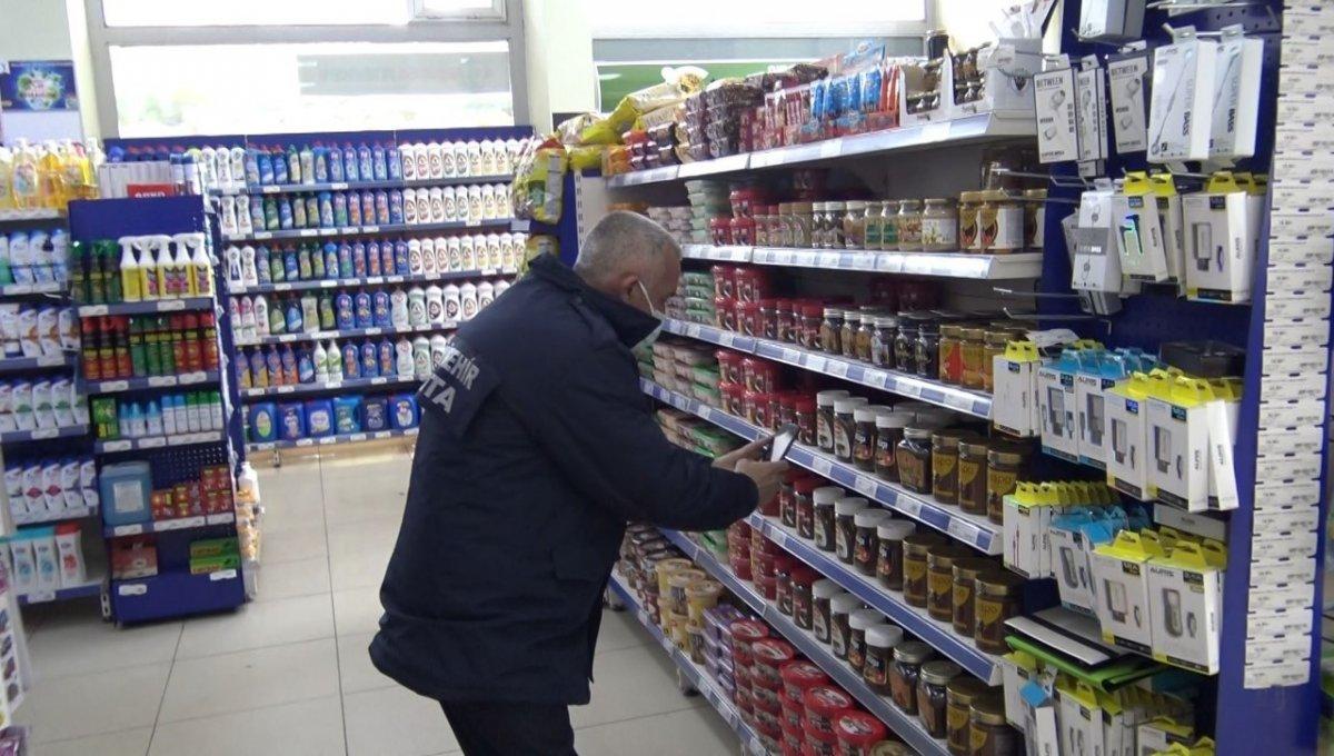 Malatya'da marketlere etiket denetimi