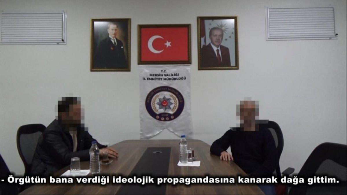 Mersin'de bir terörist daha ikna yoluyla teslim oldu