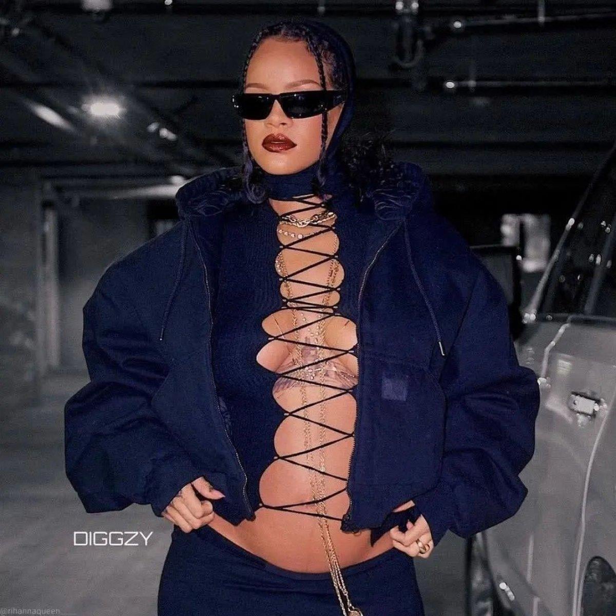 Rihanna’nın hamile tarzı çok konuşuldu
