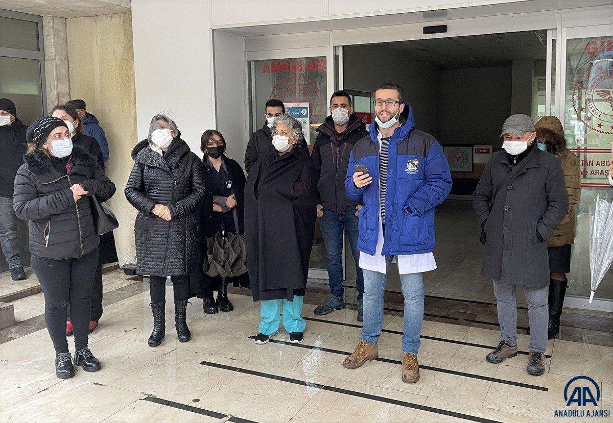 İstanbul'da bazı doktorlar iş bırakma eylemi yaptı