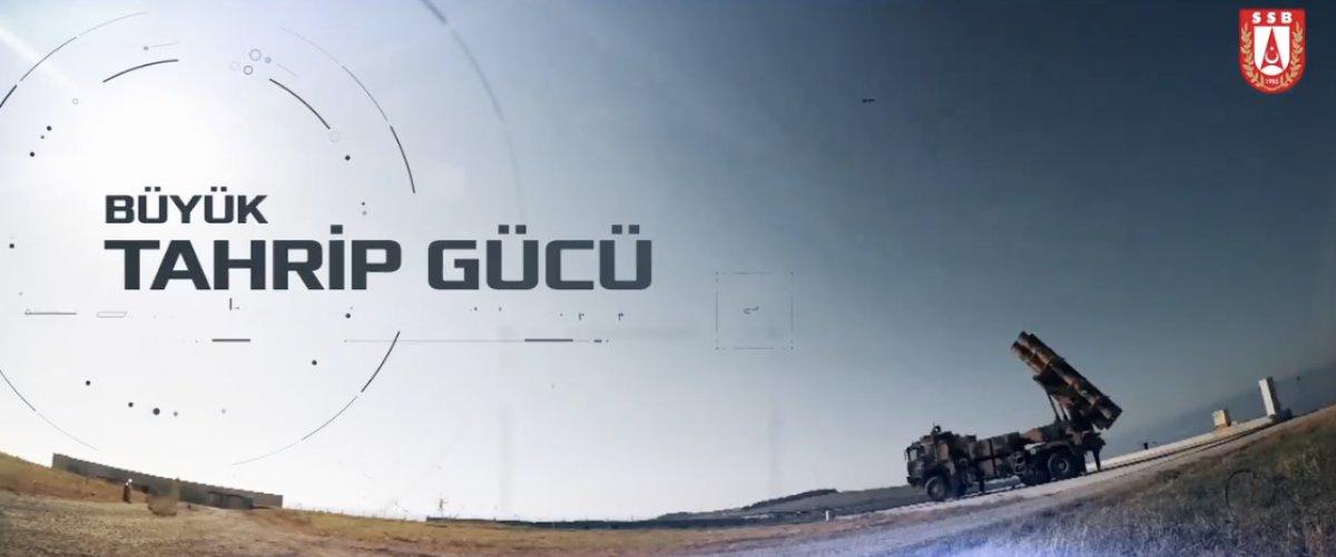 120 kilometre menzilli K+ Füzesi TSK'ya teslim edildi