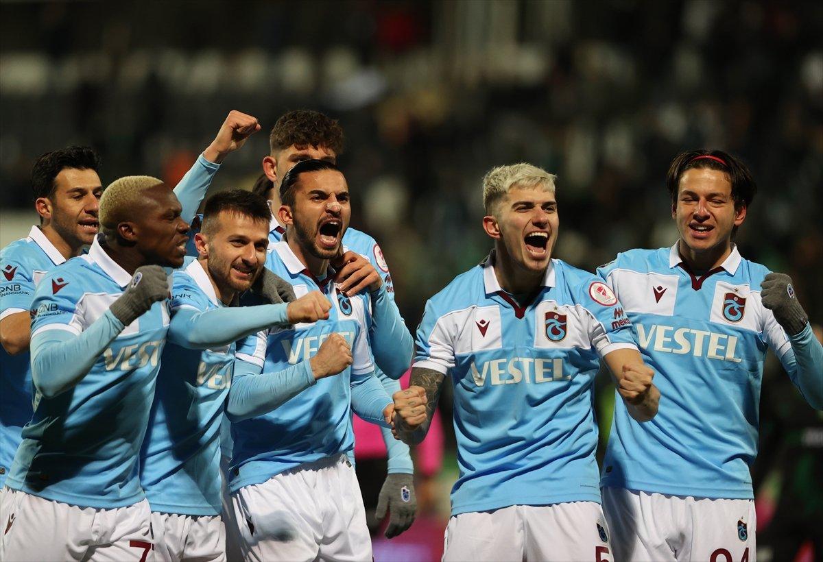 Trabzonspor Türkiye Kupası'nda Denizlispor'u yendi