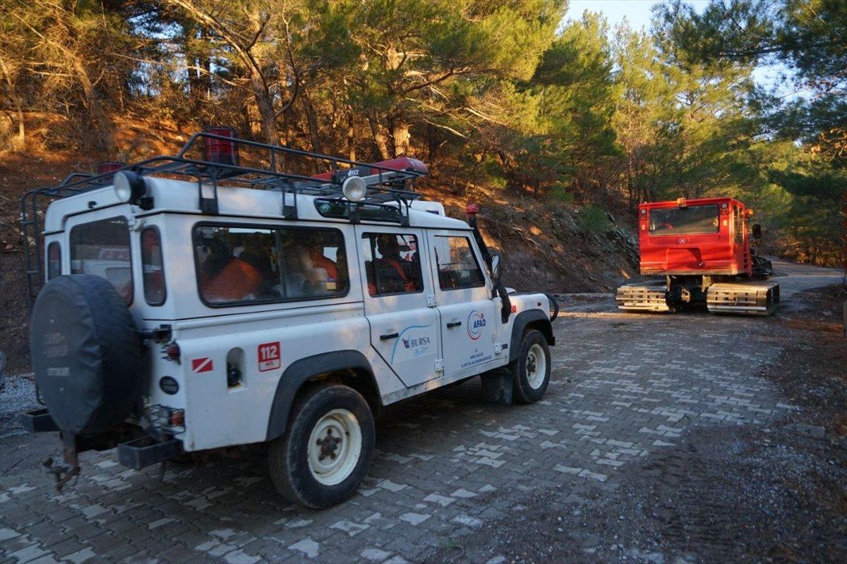 Kaz Dağları'nda mahsur kalan 21 kişi kurtarıldı