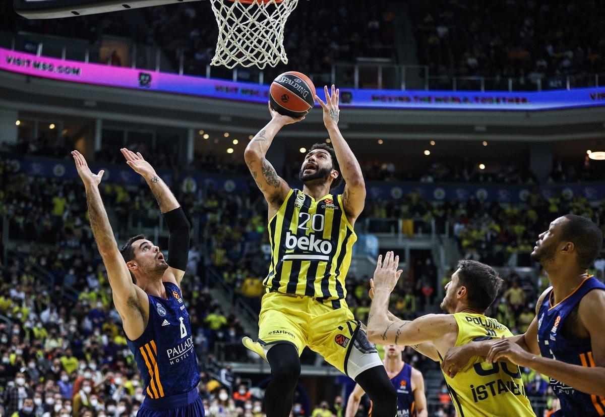 Fenerbahçe EuroLeague'de Real Madrid'i yendi