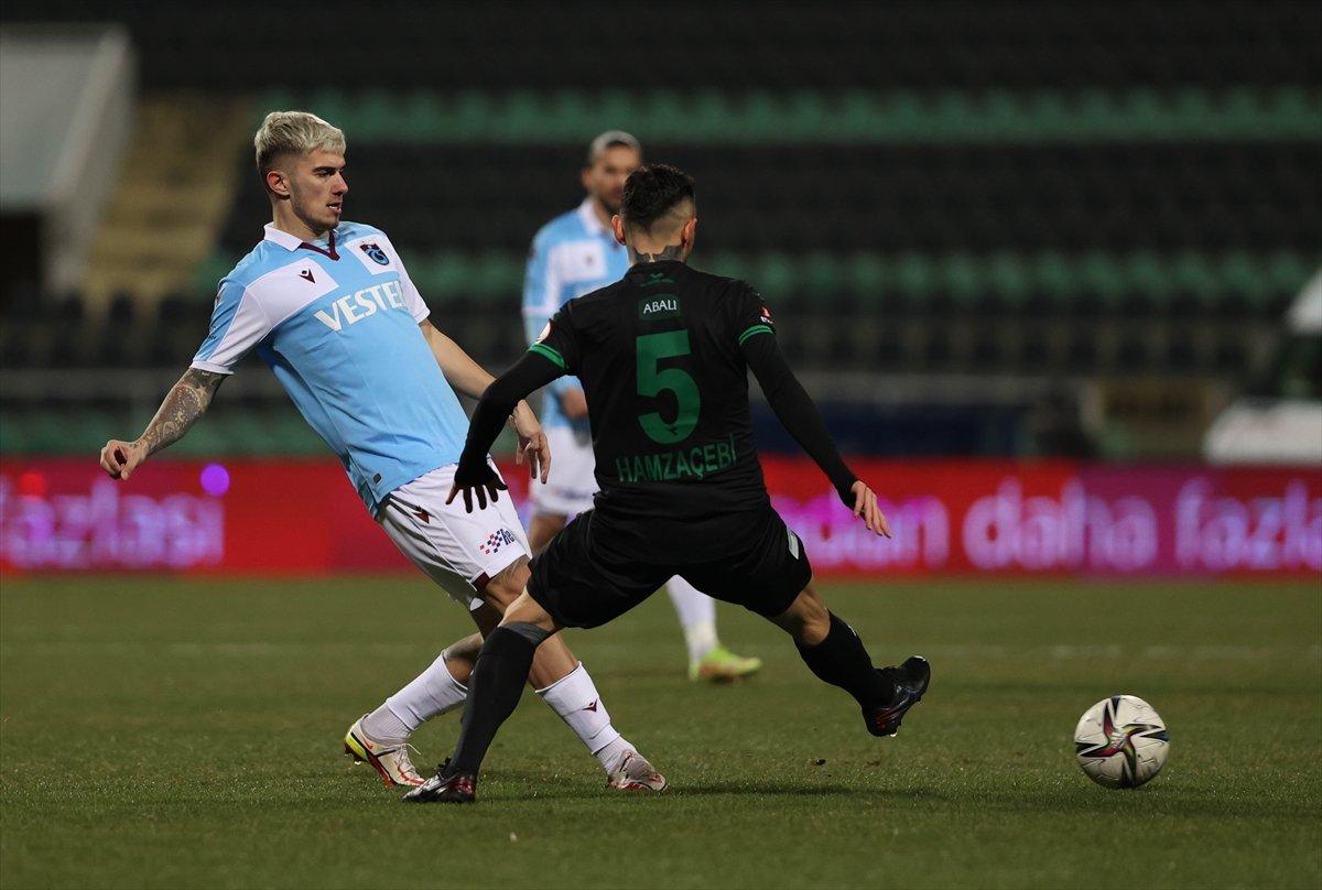 Trabzonspor Türkiye Kupası'nda Denizlispor'u yendi