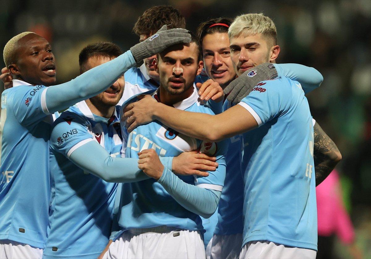 Trabzonspor Türkiye Kupası'nda Denizlispor'u yendi
