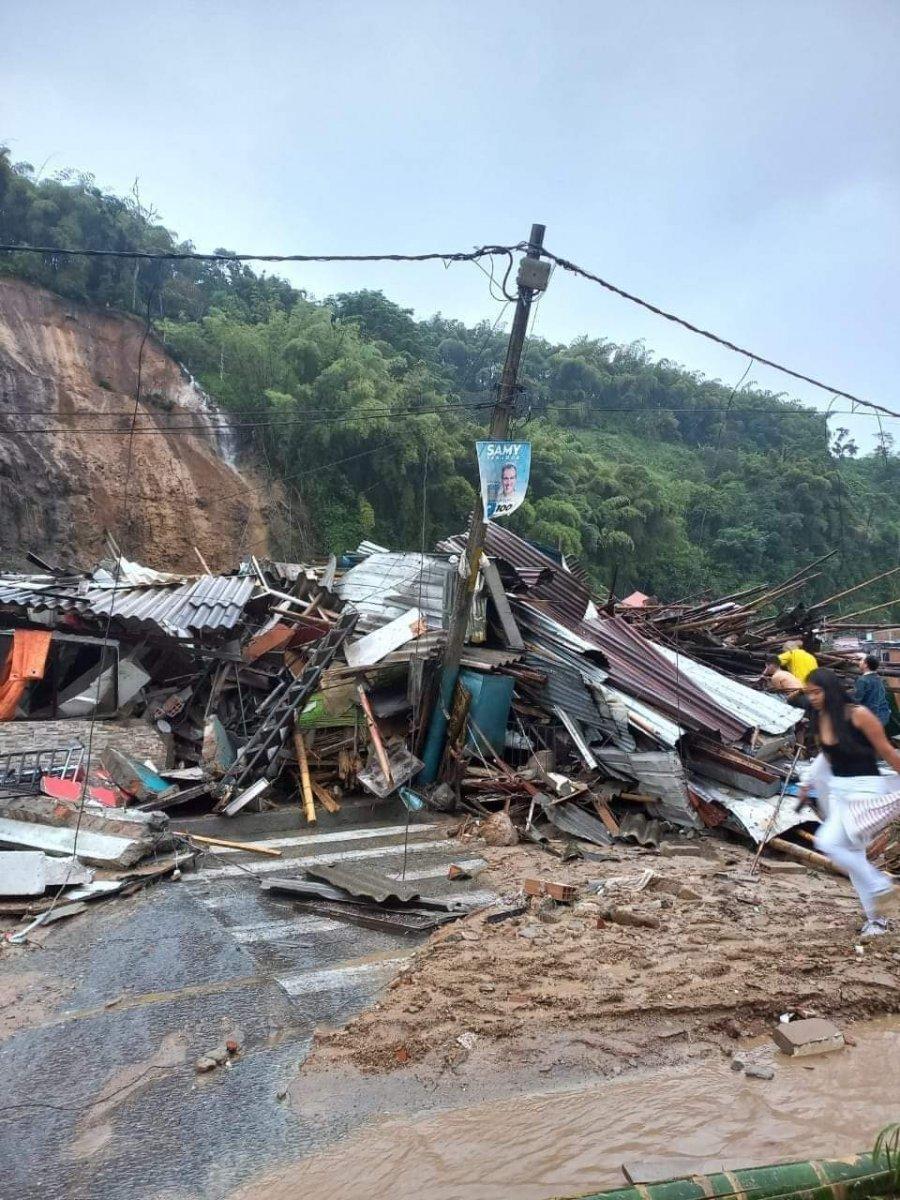 Kolombiya'da toprak kayması: 14 ölü