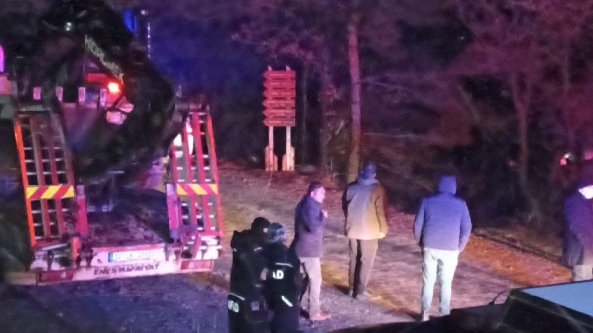 Kaz Dağları'nda mahsur kalan 21 kişi kurtarıldı