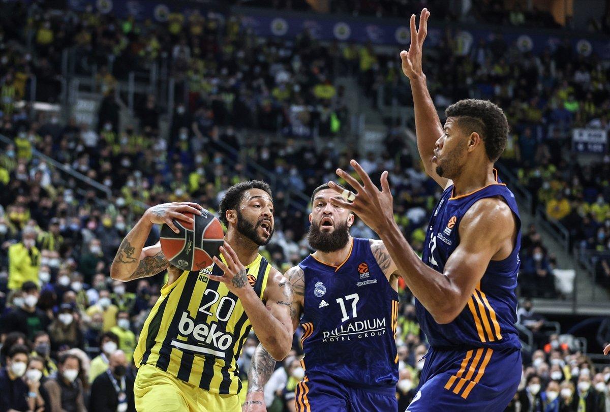 Fenerbahçe EuroLeague'de Real Madrid'i yendi