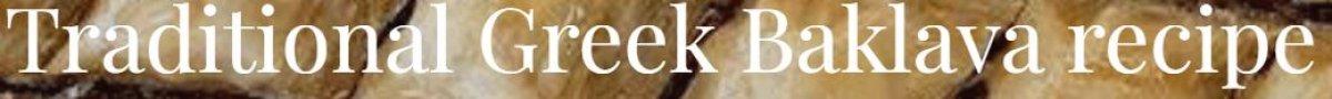 Yunanistan'da manşet: Baklava, geleneksel Yunan tatlısıdır