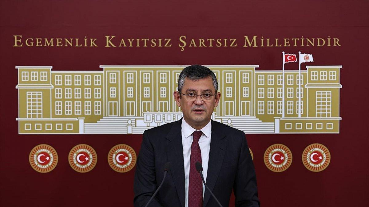 Özgür Özel: Genel başkanımızın kişisel protestosu