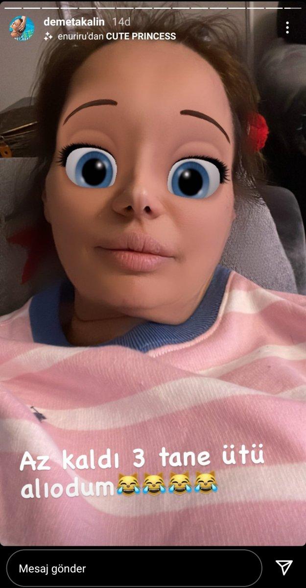 Demet Akalın'ın online alışveriş paylaşımı ti'ye alındı