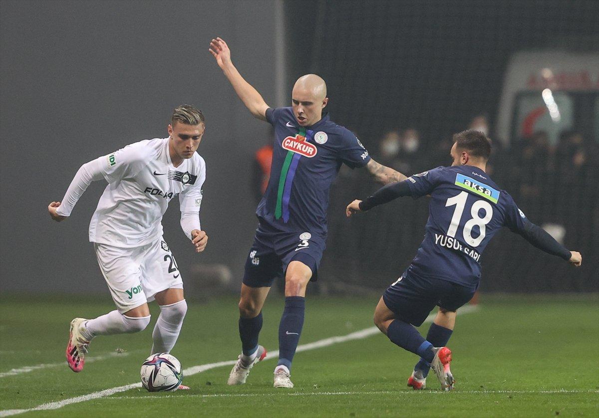 Altay ile Çaykur Rizespor yenişemedi