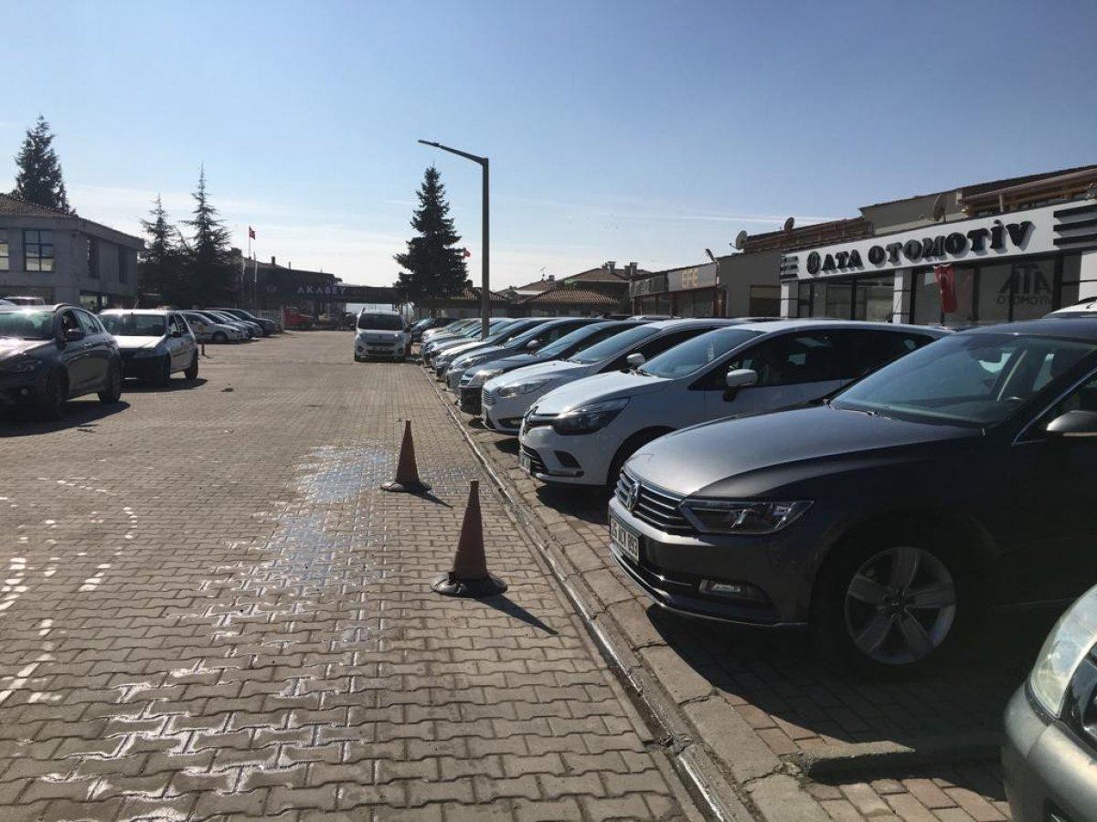 İkinci el araç piyasasında Eskişehir'deki galericiler bahardan umutlu