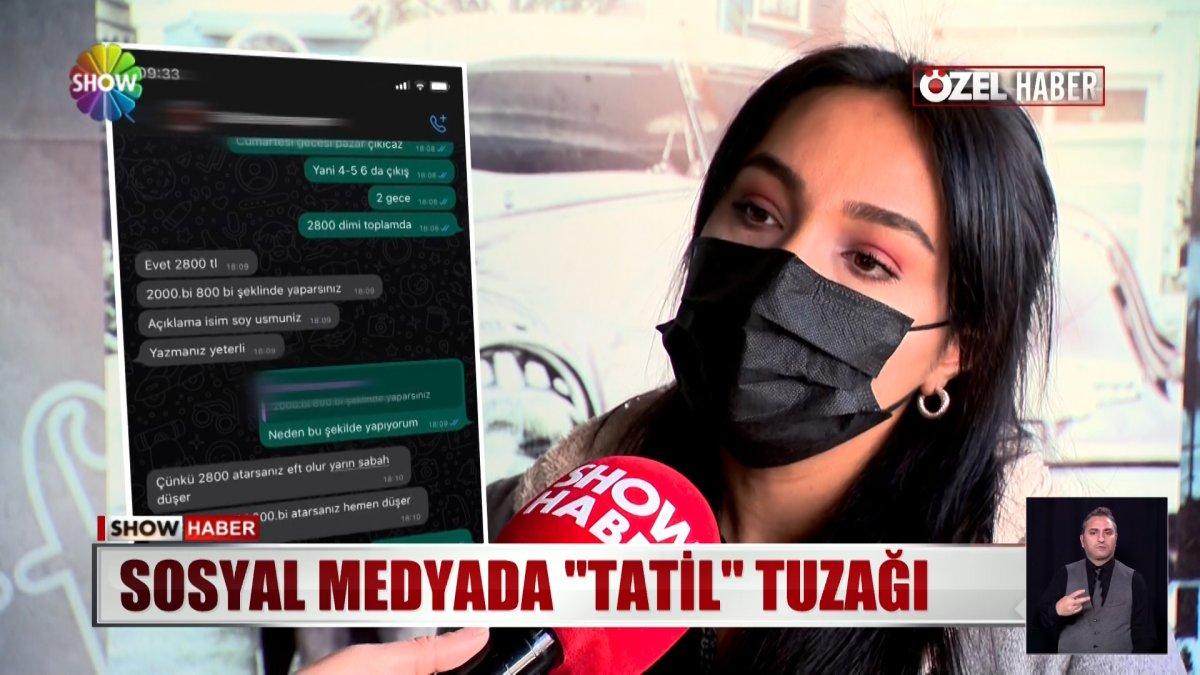 Sakarya'da sosyal medyada, bungalov işletmecisiyim diyen adama kandı, 2800 lira dolandırıldı