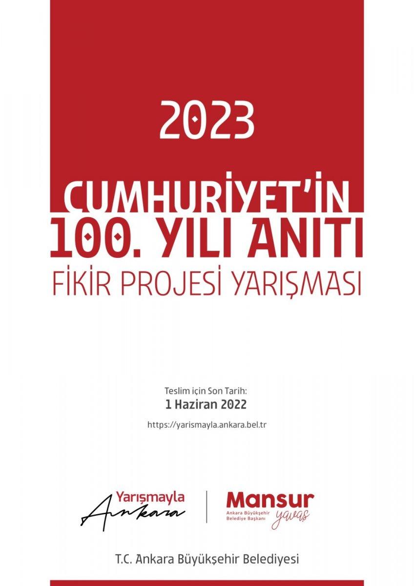 Ankara Büyükşehir Belediyesi'nden heykel yarışması