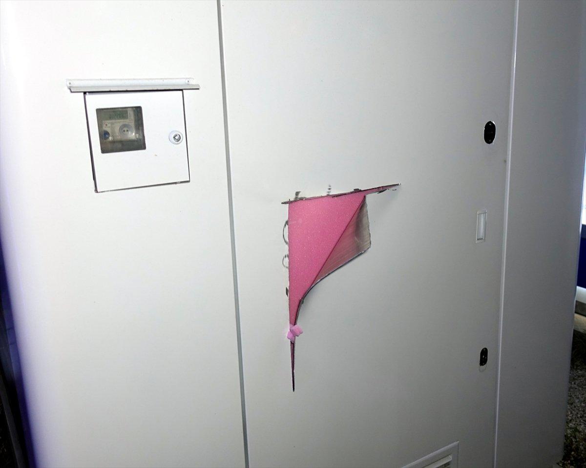 Kırıkkale'de hırsızlar, hastane önündeki banka ATM'sini soymaya kalkıştılar