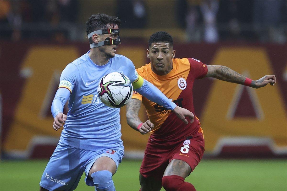 Galatasaray, Kayserispor ile berabere kaldı