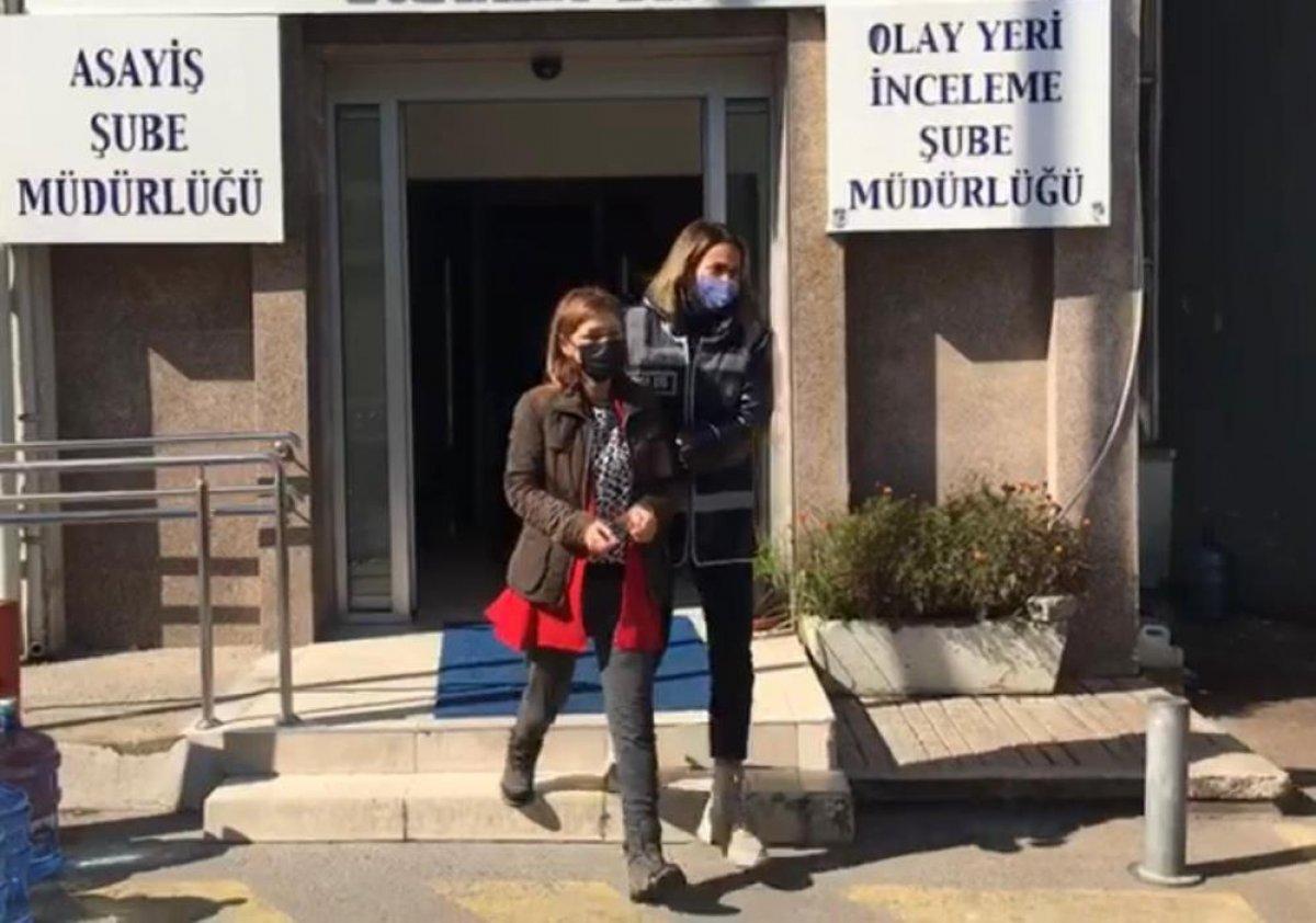 Araçta tartıştığı kişiyi emniyet kemeriyle öldüren kadın tutuklandı