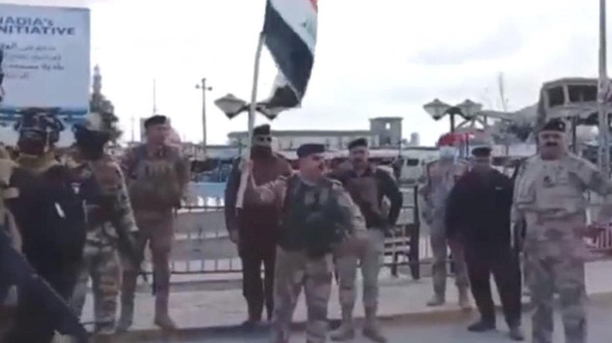 Iraklı komutandan Sincar’da Abdullah Öcalan posteri asılmasına sert tepki