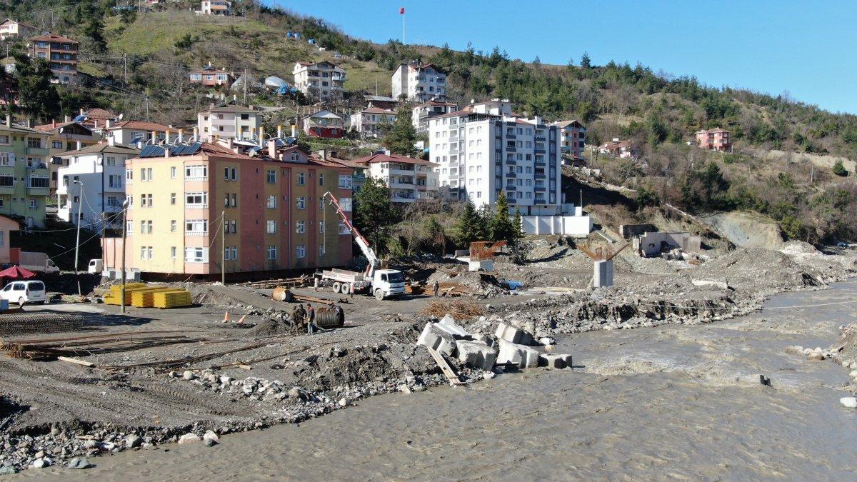 Bozkurt, sel felaketinin ardından yeniden inşa ediliyor