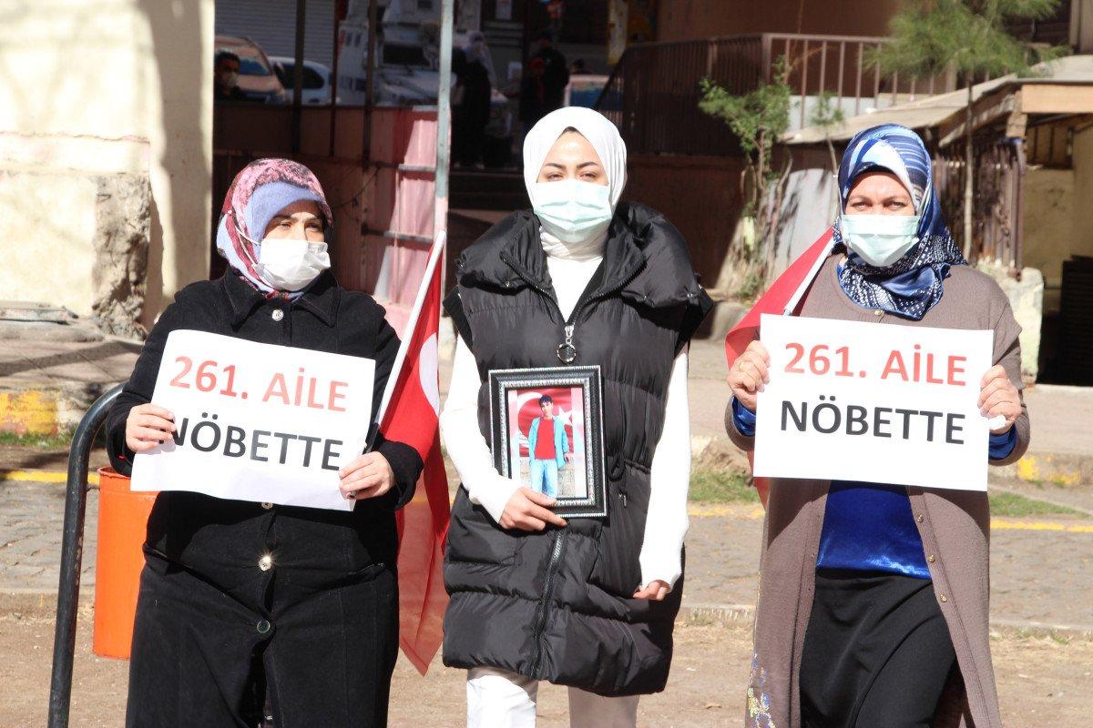 Evlat nöbetindeki aile sayısı 261 oldu