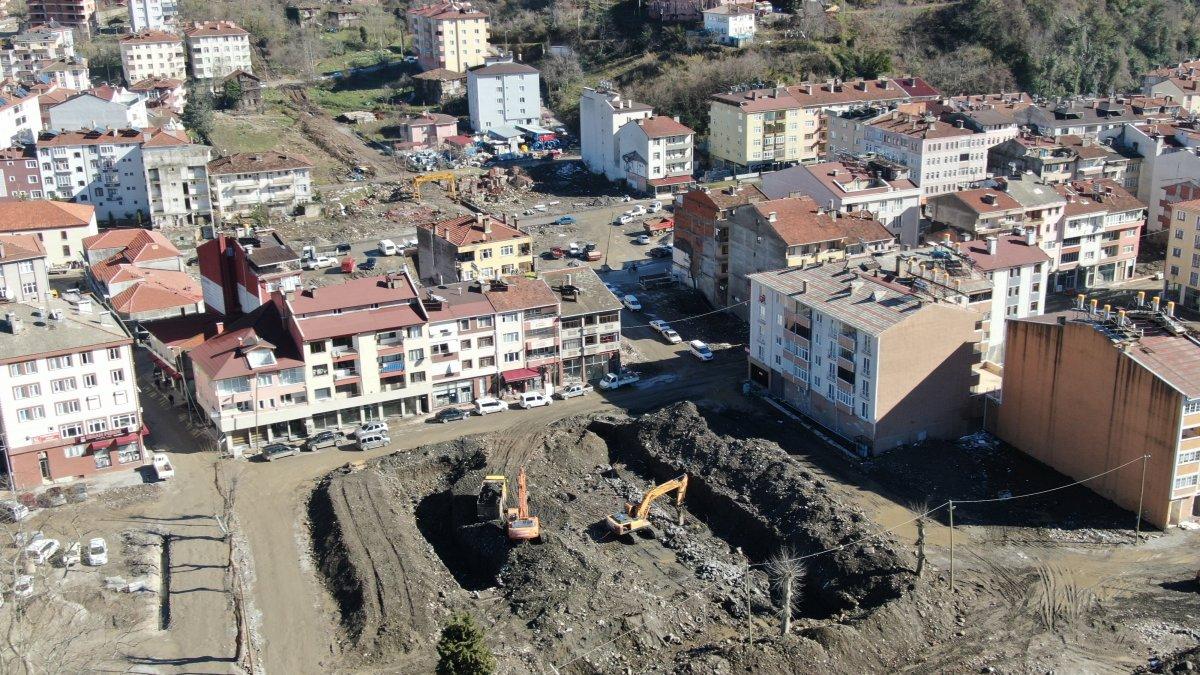 Bozkurt, sel felaketinin ardından yeniden inşa ediliyor