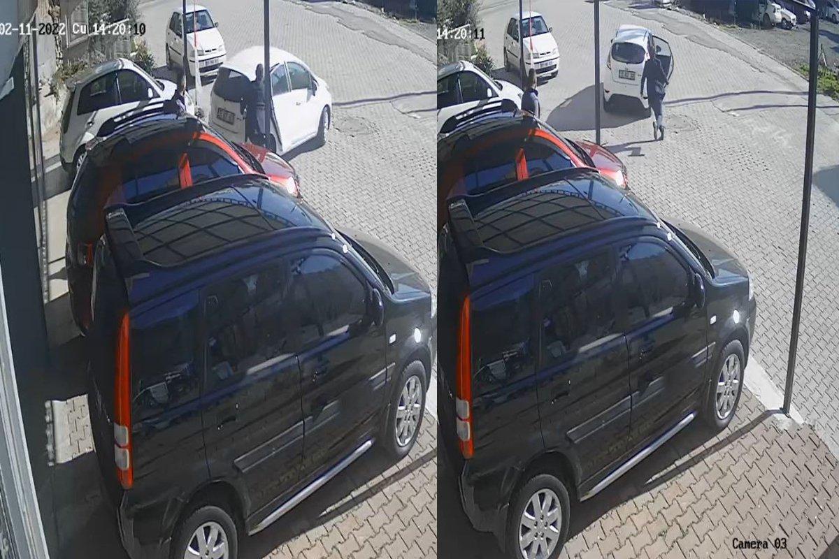 Antalya’da test sürüşü bahanesiyle otomobil çalmaya çalıştı