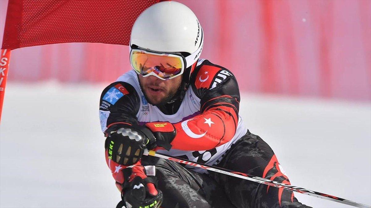 Berkin Usta, büyük slalom mücadelesini 43'üncü bitirdi