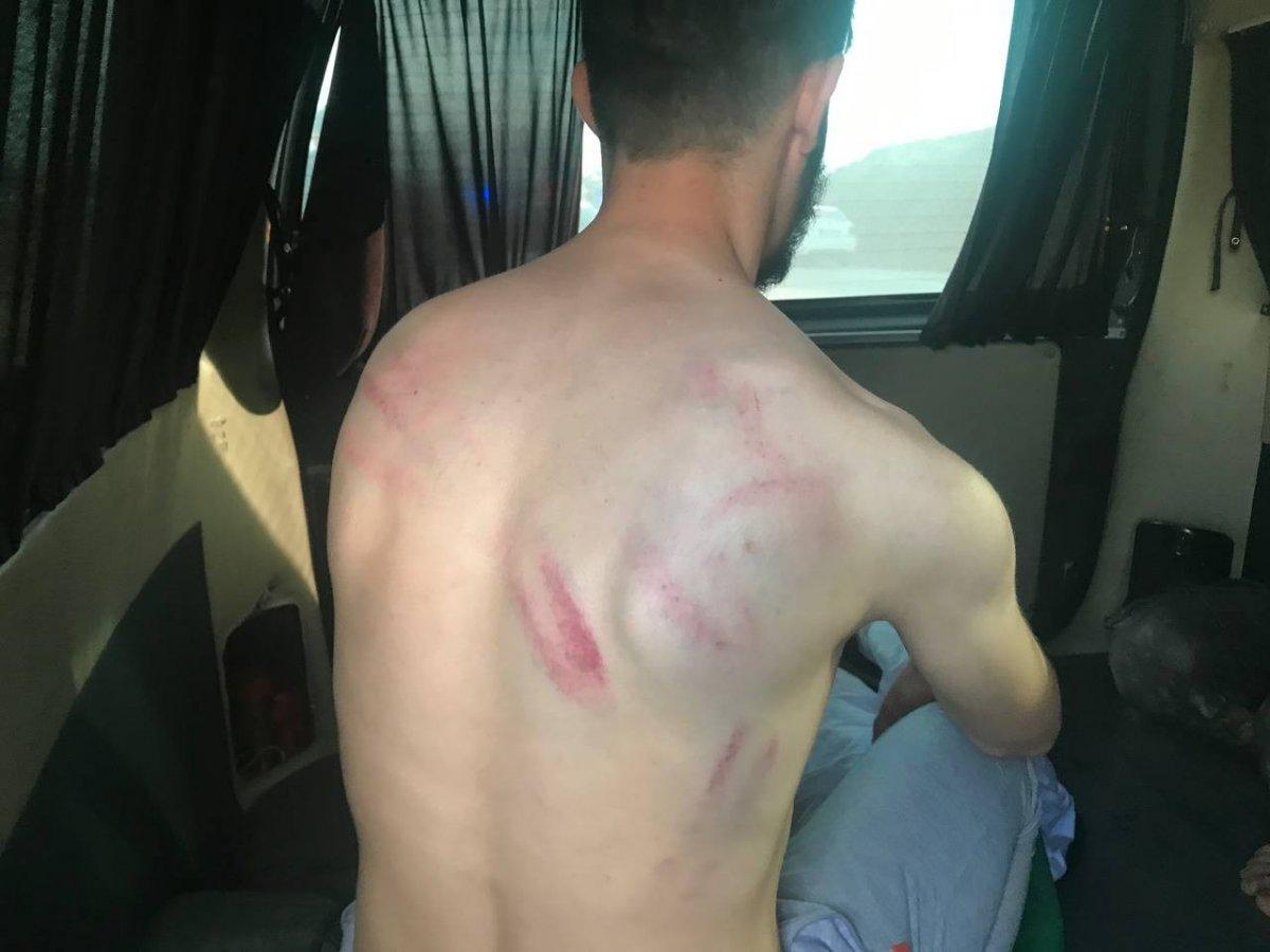 Bulgaristan’da dövüp, Türkiye’ye geri ittiler