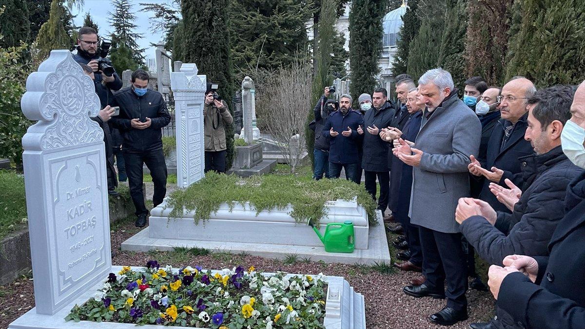 Eski İBB Başkanı Kadir Topbaş'ın vefatının 1'inci yılı