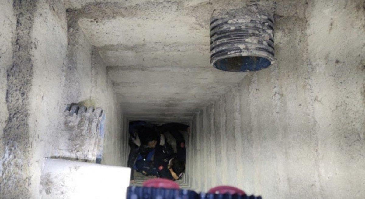 Çankırı'da 15 metrelik kanalizasyon çukuruna düşen kadın kurtarıldı