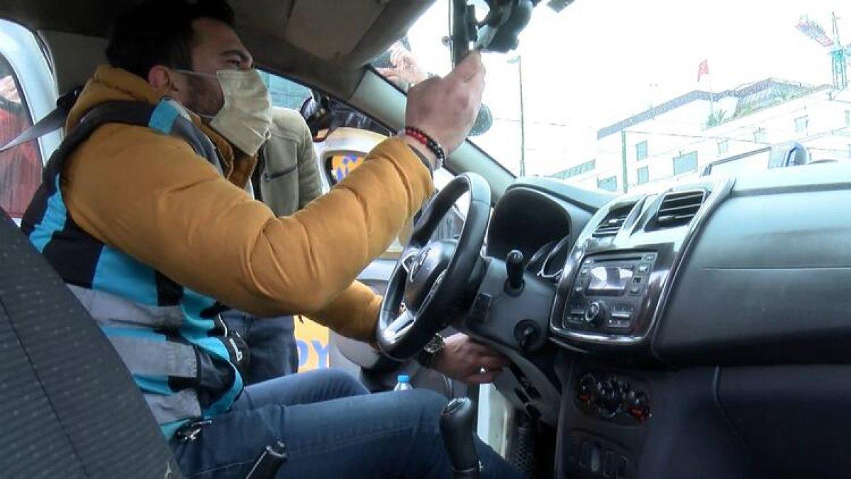 İstanbul’da taksicilerin yeni numarası: Taksimetre için düğme