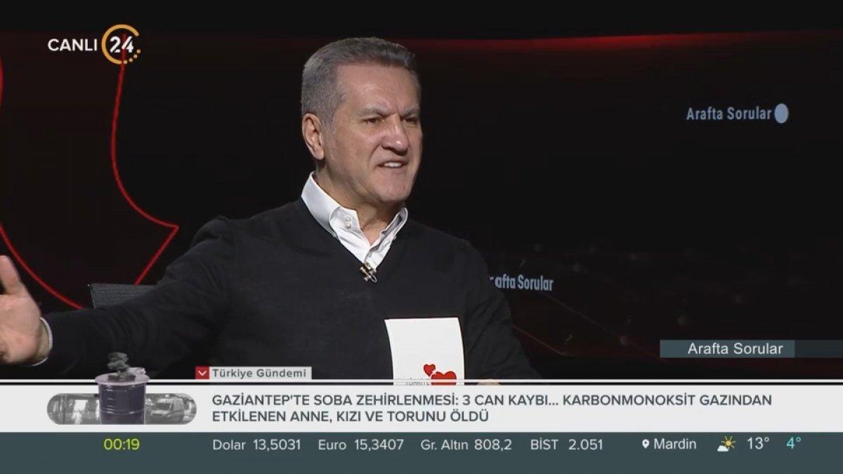 Mustafa Sarıgül'den Halk TV'ye: Objektif yayın yapıyorsan bizi de çıkartacaksın