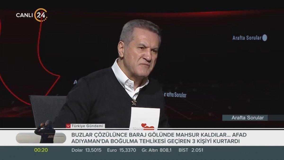 Mustafa Sarıgül'den Halk TV'ye: Objektif yayın yapıyorsan bizi de çıkartacaksın