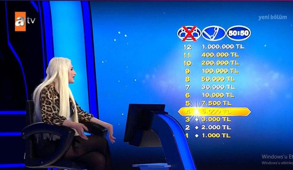 Kim Milyoner Olmak İster'de şaşırtan yarışmacı: Buraya niye geldim bilmiyorum