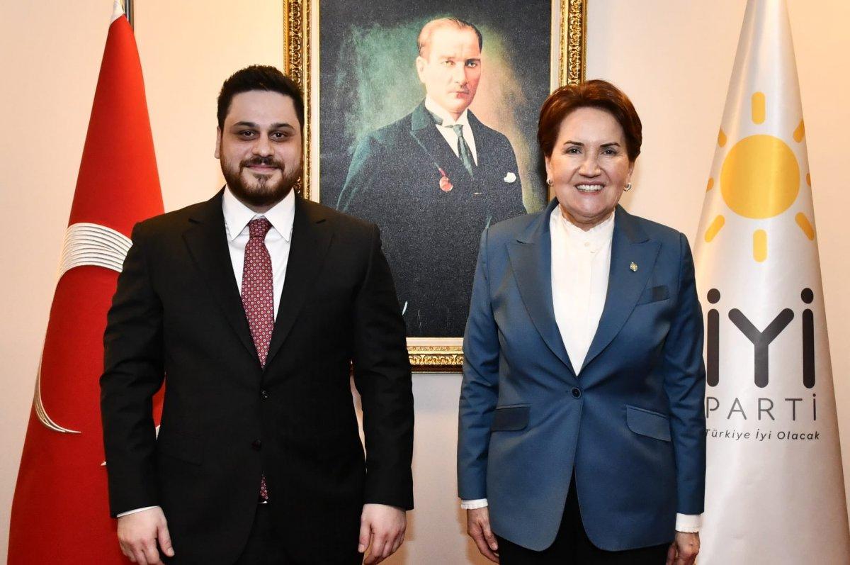 Hüseyin Baş'tan Meral Akşener'e ziyaret